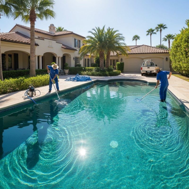 Local Pool Services pros at work